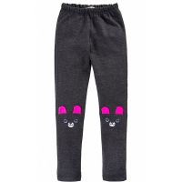 20-118202 "Meow" Лосины для девочки, 2-6 лет, чёрный 20-118202 "Meow" Лосины для девочки, 2-6 лет, чёрный